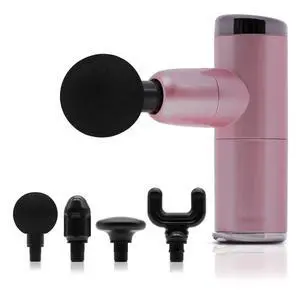 VYSN Sore Be Gone Massage Gun - 4 Attachments Included - Pink VYSN Sore Be Gone Massage Gun - 4 Attachments Included - Pink