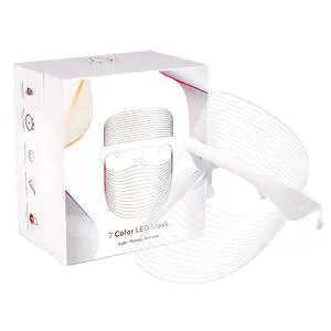 VYSN LumiMask 7 Color Radiance Portable Multi-Function LED Facial Beauty Mask - White VYSN LumiMask 7 Color Radiance Portable Multi-Function LED Facial Beauty Mask - White
