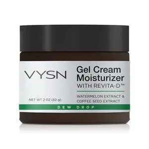 VYSN Gel Cream Moisturizer with ReVita-D - Watermelon Extract & Coffee Seed Extract - No Color VYSN Gel Cream Moisturizer with ReVita-D - Watermelon Extract & Coffee Seed Extract - No Color