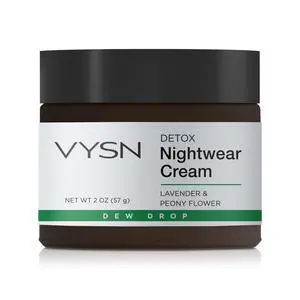 VYSN Detox Nightwear Cream - Lavender & Peony Flower - No Color VYSN Detox Nightwear Cream - Lavender & Peony Flower - No Color