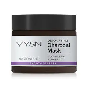 VYSN Detoxifying Charcoal Mask - 3 Earth Clays & Charcoal - No Color VYSN Detoxifying Charcoal Mask - 3 Earth Clays & Charcoal - No Color