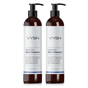 Vista Sensitive Skin Cleanser - Gentle & Soothing Cleanser - 2-Pack - No Color Vista Sensitive Skin Cleanser - Gentle & Soothing Cleanser - 2-Pack - No Color