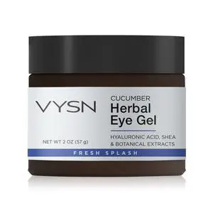 Vista Cucumber Herbal Eye Gel - Hyaluronic Acid, Shea & Botanical Extracts - No Color Vista Cucumber Herbal Eye Gel - Hyaluronic Acid, Shea & Botanical Extracts - No Color