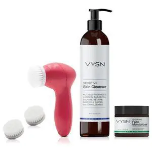 Vista Complete Cleansing & Moisturizing Set - Pink Vista Complete Cleansing & Moisturizing Set - Pink
