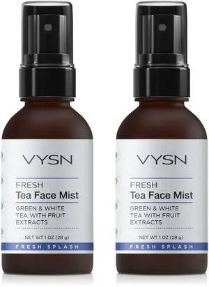 Vista Fresh Tea Face Mist - Green & White Tea with Fruit Extracts - 2-Pack - No Color Vista Fresh Tea Face Mist - Green & White Tea with Fruit Extracts - 2-Pack - No Color