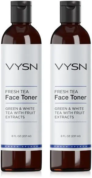 Vista Fresh Tea Face Toner - Green & White Tea with Fruit Extracts - 2-Pack - No Color Vista Fresh Tea Face Toner - Green & White Tea with Fruit Extracts - 2-Pack - No Color