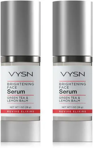 Vista Brightening Face Serum - Green Tea & Lemon Balm - 2-Pack - No Color Vista Brightening Face Serum - Green Tea & Lemon Balm - 2-Pack - No Color