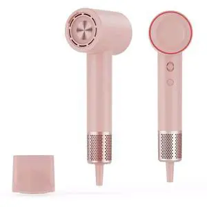 VYSN High-Speed Hair Dryer Negative Ionic 110,000 RPM Four Temperatures - Pink VYSN High-Speed Hair Dryer Negative Ionic 110,000 RPM Four Temperatures - Pink