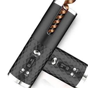 VYSN PlanetCurls Digital Automatic Hair Curler - Black VYSN PlanetCurls Digital Automatic Hair Curler - Black