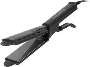 VYSN Electric Hair Straightener 4 Temperature Scissor Ceramic Flat Iron Wet Dry Use Bangs Splint Glider Hair Clip Straightener - Black VYSN Electric Hair Straightener 4 Temperature Scissor Ceramic Flat Iron Wet Dry Use Bangs Splint Glider Hair Clip Straightener - Black