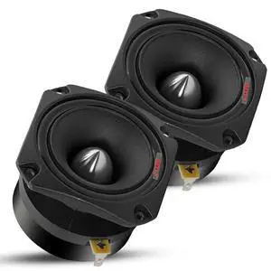 5 Core Tweeters Speakers Car Audio Pair 600W Peak 4 Ohm 3.5 Inch Aluminum Super Bullet Tweeters TW BLT 150 Black 5 Core Tweeters Speakers Car Audio Pair 600W Peak 4 Ohm 3.5 Inch Aluminum Super Bullet Tweeters TW BLT 150 Black