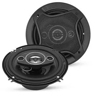 6 Inch 500W 2-Way Coaxial Car Door Speakers Pair Black with Tweeters, Deep Bass Replacement Speakers for Vehicle Stereo System CS 06 2W 6 Inch 500W 2-Way Coaxial Car Door Speakers Pair Black with Tweeters, Deep Bass Replacement Speakers for Vehicle Stereo System CS 06 2W