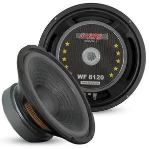 8 Inch 1000W 4 Ohm Black Car Subwoofer, Pro Audio Deep Bass Component Sub Woofer Replacement Speaker for Car Truck Vehicle Sound System 8 Inch 1000W 4 Ohm Black Car Subwoofer, Pro Audio Deep Bass Component Sub Woofer Replacement Speaker for Car Truck Vehicle Sound System