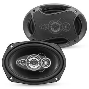 6x9 Inch 800W 4 Ohm 4-Way Coaxial Black Car Speakers Pair with Super Tweeters, Universal Vehicle Stereo Speakers for Deep Bass Clear Sound CS 69 4W 6x9 Inch 800W 4 Ohm 4-Way Coaxial Black Car Speakers Pair with Super Tweeters, Universal Vehicle Stereo Speakers for Deep Bass Clear Sound CS 69 4W
