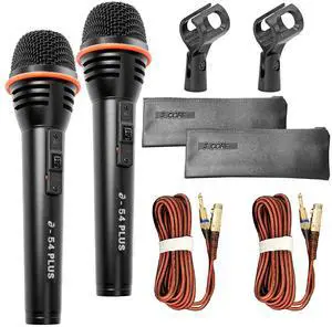 5 Core XLR Dynamic Microphone, Handheld Karaoke Singing Mic, Studio Vocal Microphone, Wired Professional Mic, Black 5 Core XLR Dynamic Microphone, Handheld Karaoke Singing Mic, Studio Vocal Microphone, Wired Professional Mic, Black