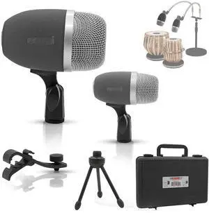5 Core INSTRU MIC 100 Professional Condenser Instrument Microphone, Cardioid Pencil Mic, Windscreen, Clip & Case, Recording & Studio, Gray 5 Core INSTRU MIC 100 Professional Condenser Instrument Microphone, Cardioid Pencil Mic, Windscreen, Clip & Case, Recording & Studio, Gray