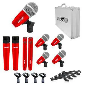 5 Core PM-883 Dynamic Vocal Microphone, Cardioid XLR Handheld Karaoke Mic, On/Off Switch, Audio Cable, Singing & Public Speaking, Black 5 Core PM-883 Dynamic Vocal Microphone, Cardioid XLR Handheld Karaoke Mic, On/Off Switch, Audio Cable, Singing & Public Speaking, Black