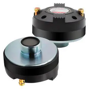 5 Core Compression Driver Titanium Voice Coil 200W Peak Audio Horn Speaker Tweeter System Super Loud - Black 5 Core Compression Driver Titanium Voice Coil 200W Peak Audio Horn Speaker Tweeter System Super Loud - Black
