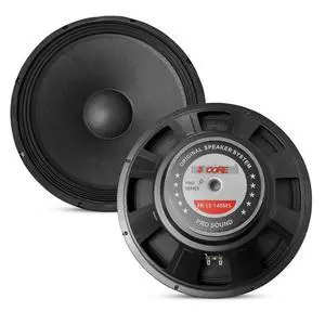 5 Core 15" Subwoofer Speaker 2000W Full Range PA DJ Audio Subwoofer 8 Ohm Bass Replacement Driver - Black 5 Core 15" Subwoofer Speaker 2000W Full Range PA DJ Audio Subwoofer 8 Ohm Bass Replacement Driver - Black