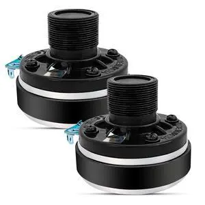5 Core Compression Driver 200W Peak Power Aluminum Tweeter Diaphragm 8 Ohm Horn Speaker - Black 5 Core Compression Driver 200W Peak Power Aluminum Tweeter Diaphragm 8 Ohm Horn Speaker - Black