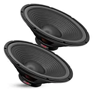5 Core 15" Subwoofer Speaker Pair 450W Max PA DJ Replacement Audio Subwoofer 8 Ohm Bass Driver - Black 5 Core 15" Subwoofer Speaker Pair 450W Max PA DJ Replacement Audio Subwoofer 8 Ohm Bass Driver - Black
