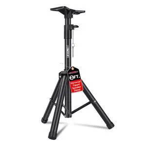 5 Core SS HD 3FT BLK WOB Speaker Stand Tripod Floor Heavy Duty Adjustable 24 to 36 Inch DJ Studio Short Monitor Stands Pole Mount - Black 5 Core SS HD 3FT BLK WOB Speaker Stand Tripod Floor Heavy Duty Adjustable 24 to 36 Inch DJ Studio Short Monitor Stands Pole Mount - Black
