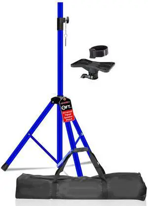 5 Core SS HD BLU BAG Speaker Stand Tripod Floor Heavy Duty Adjustable Up to 72 Inch DJ Studio Monitor Stands Pole Mount - Blue 5 Core SS HD BLU BAG Speaker Stand Tripod Floor Heavy Duty Adjustable Up to 72 Inch DJ Studio Monitor Stands Pole Mount - Blue