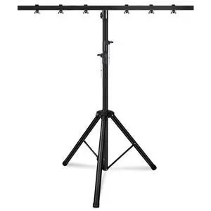 5 Core LS 100-6 DJ Light Stand Stage Lighting Truss System Height Adjustable 39 to 100" Heavy Duty T bar Mount - Black 5 Core LS 100-6 DJ Light Stand Stage Lighting Truss System Height Adjustable 39 to 100" Heavy Duty T bar Mount - Black