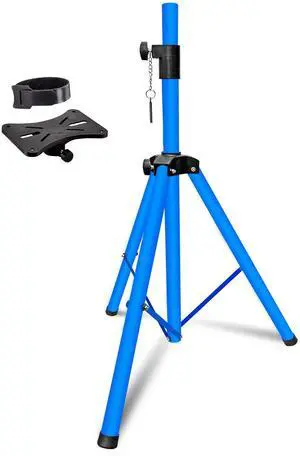 5 Core SS HD 1PK SKY BLU 4FT Speaker Stand Tripod Floor Adjustable Up to 48 Inch DJ Studio Monitor Stands Short Pole Mount - Blue 5 Core SS HD 1PK SKY BLU 4FT Speaker Stand Tripod Floor Adjustable Up to 48 Inch DJ Studio Monitor Stands Short Pole Mount - Blue