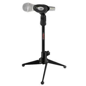 5 Core Desk Mic Stand Height Adjustable Desktop Microphone Stands Metal Tripod Portable Foldable - Black 5 Core Desk Mic Stand Height Adjustable Desktop Microphone Stands Metal Tripod Portable Foldable - Black