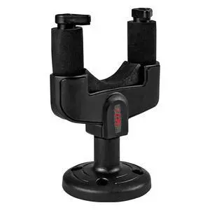 5 Core GH ABS Guitar Wall Mount Hanger Hook Metal Base Soft Padding Adjustable Rotatable Holder - Black 5 Core GH ABS Guitar Wall Mount Hanger Hook Metal Base Soft Padding Adjustable Rotatable Holder - Black