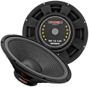 5 Core 15 Inch Guitar Speaker Replacement 450W 4 Ohm Low Distortion for Electric Guitar Amp Cabinet - Black 5 Core 15 Inch Guitar Speaker Replacement 450W 4 Ohm Low Distortion for Electric Guitar Amp Cabinet - Black