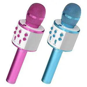 5 Core Microphone Wireless Karaoke Mic With Speaker 3 in 1 Portable Bluetooth Inalambrico - Multi 5 Core Microphone Wireless Karaoke Mic With Speaker 3 in 1 Portable Bluetooth Inalambrico - Multi