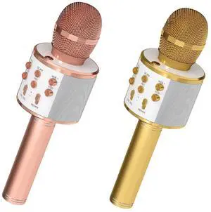5 Core Microphone Wireless Karaoke Mic With Speaker 3 in 1 Portable Bluetooth Inalambrico - Multi 5 Core Microphone Wireless Karaoke Mic With Speaker 3 in 1 Portable Bluetooth Inalambrico - Multi