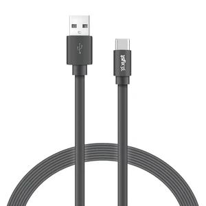 Xyst Charge and Sync USB to USB-C Flat Cable 4Ft Black - Black Xyst Charge and Sync USB to USB-C Flat Cable 4Ft Black - Black