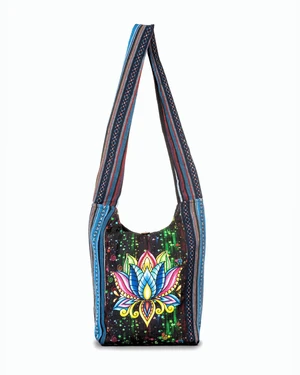 Kathmandu Collection Lotus Handmade Hobo Bag - Multi Kathmandu Collection Lotus Handmade Hobo Bag - Multi