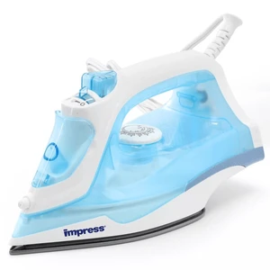 Impress Mid-Size Iron With Spray, Burst And Non-Stick Soleplate - Blue Impress Mid-Size Iron With Spray, Burst And Non-Stick Soleplate - Blue