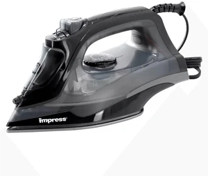 Impress Mid-Size Iron With Spray, Burst And Non-Stick Soleplate Auto-Shutoff - Black Impress Mid-Size Iron With Spray, Burst And Non-Stick Soleplate Auto-Shutoff - Black