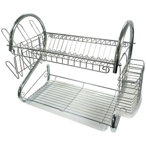 Better Chef 16-Inch Chrome Dish Rack - Chrome Better Chef 16-Inch Chrome Dish Rack - Chrome