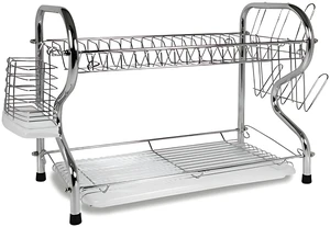 Better Chef 16-Inch Chrome Dish Rack - Chrome Better Chef 16-Inch Chrome Dish Rack - Chrome