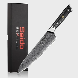 Seido Knives Takoizu Gyuto Chef Knife - Black Seido Knives Takoizu Gyuto Chef Knife - Black