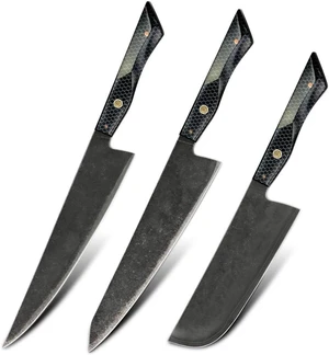 Seido Knives Epokishi 5-Piece AUS-10 Knife Set - Black Seido Knives Epokishi 5-Piece AUS-10 Knife Set - Black