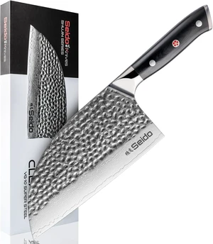 Seido Knives Shujin Cleaver Knife - Balck Seido Knives Shujin Cleaver Knife - Balck
