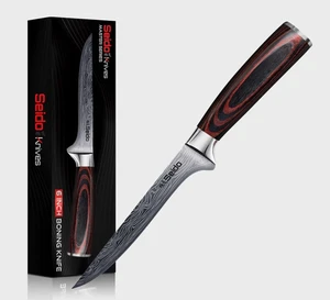 Seido Knives Master 6" Boning Knife - Brown Seido Knives Master 6" Boning Knife - Brown