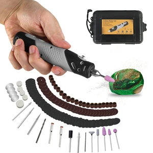 Fresh Fab Finds iMounTEK 116Pcs 4V Cordless Rotary Tool Kit Power Rotary Tools with 5 Speeds 2000mAh Rechargeable Battery for Sanding Polishing Drilling Engraving Cutting - Gray Fresh Fab Finds iMounTEK 116Pcs 4V Cordless Rotary Tool Kit Power Rotary Tools with 5 Speeds 2000mAh Rechargeable Battery for Sanding Polishing Drilling Engraving Cutting - Gray