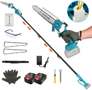 Fresh Fab Finds iMouneTEK 2-in-1 Cordless Pole & Mini Chainsaw 8 Brushless with 21V Battery & Extender - Black Fresh Fab Finds iMouneTEK 2-in-1 Cordless Pole & Mini Chainsaw 8 Brushless with 21V Battery & Extender - Black