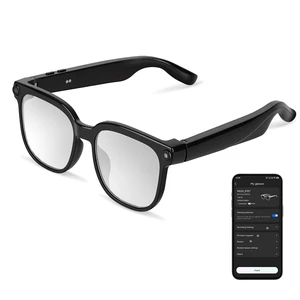 Fresh Fab Find AI Smart Glasses Video Recording Sunglasses with Camera and Audio 8MP HD1080P Real Time Translation 139 Languages Voice Assistant AI Photo Recognition - Black Fresh Fab Find AI Smart Glasses Video Recording Sunglasses with Camera and Audio 8MP HD1080P Real Time Translation 139 Languages Voice Assistant AI Photo Recognition - Black