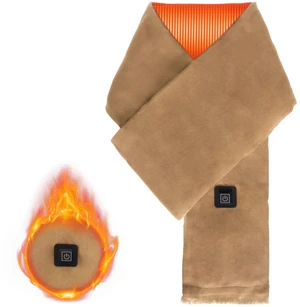 Fresh Fab Find Electric Heated Winter Scarf USB Heating Neck Wrap Unisex Heated Neck Shawl Soft Warm Scarves with 3 Heating Modes for Outdoor Cycling Skiing Skating - Camel Fresh Fab Find Electric Heated Winter Scarf USB Heating Neck Wrap Unisex Heated Neck Shawl Soft Warm Scarves with 3 Heating Modes for Outdoor Cycling Skiing Skating - Camel
