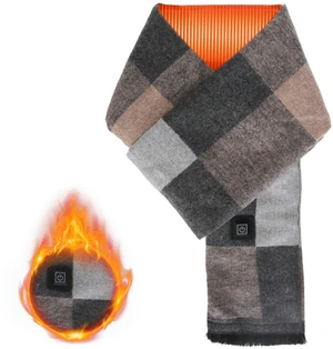 Fresh Fab Find Electric Heated Winter Scarf USB Heating Neck Wrap Unisex Heated Neck Shawl Soft Warm Scarves with 3 Heating Modes for Outdoor Cycling Skiing Skating - Gray Fresh Fab Find Electric Heated Winter Scarf USB Heating Neck Wrap Unisex Heated Neck Shawl Soft Warm Scarves with 3 Heating Modes for Outdoor Cycling Skiing Skating - Gray