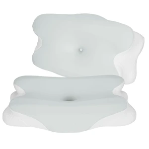 Fresh Fab Find 2 Pack Orthopedic Memory Foam Pillows w/ Cooling Case - White Fresh Fab Find 2 Pack Orthopedic Memory Foam Pillows w/ Cooling Case - White